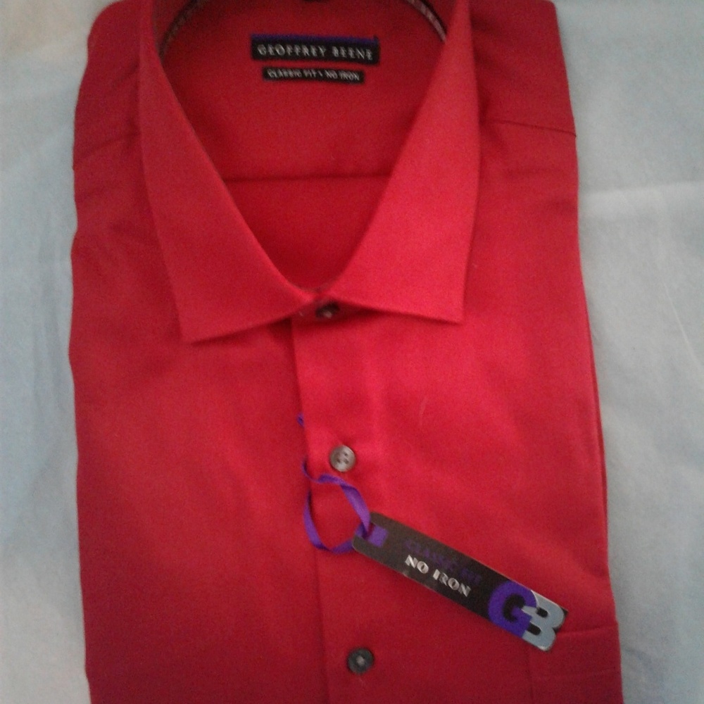 🌼🔸Geoffrey Beene Classic Fit LS Shirt